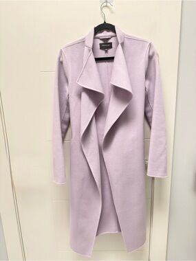 Mackage Lilac Lavender Draped Waterfall Coat